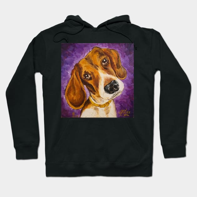 Arrogant Puppy Hoodie by EssexArt_ABC